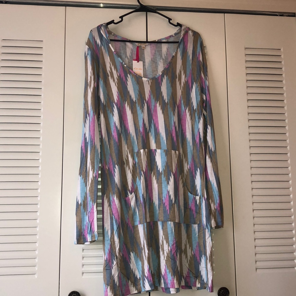 Long sleeved Dress with Hood